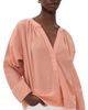 Jamie Haller Jamie Haller The Pascale Blouse Dusty Peach - 1