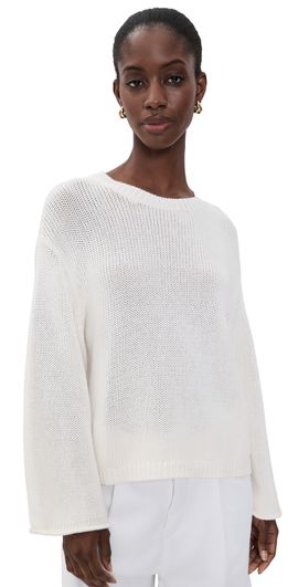 Jamie Haller Jamie Haller The Square Crew Pullover White