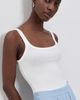 Jamie Haller Jamie Haller The Undershirt Rib Tank White - 2