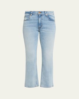 Jamie Haller The Rooney Mid-Rise Kickflare Ankle Jeans