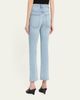 Jamie Haller The Rooney Mid-Rise Kickflare Ankle Jeans - 3