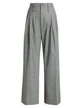Jamie Haller Women's The Triple Pleat Tailored Trouser