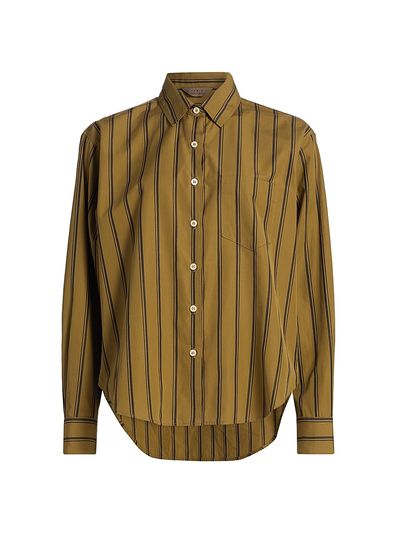 Jamie Haller Women's The Weekend Striped Cotton Shirt