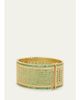 Jamie Wolf 18K Gold Woven Emerald & Diamond Bracelet - 2