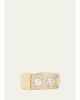 Jamie Wolf 18K Yellow & White Gold Bezel-Set & Pave Diamond Band - 2