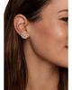 Jamie Wolf 18K Yellow and White Gold Diamond Lotus Stud Earrings - 2