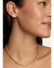 Jamie Wolf 18K Yellow Gold Domed Diamond Disc Stud Earrings - 2