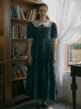 JAMMER Diana Noble Skirt_Midnight Blue