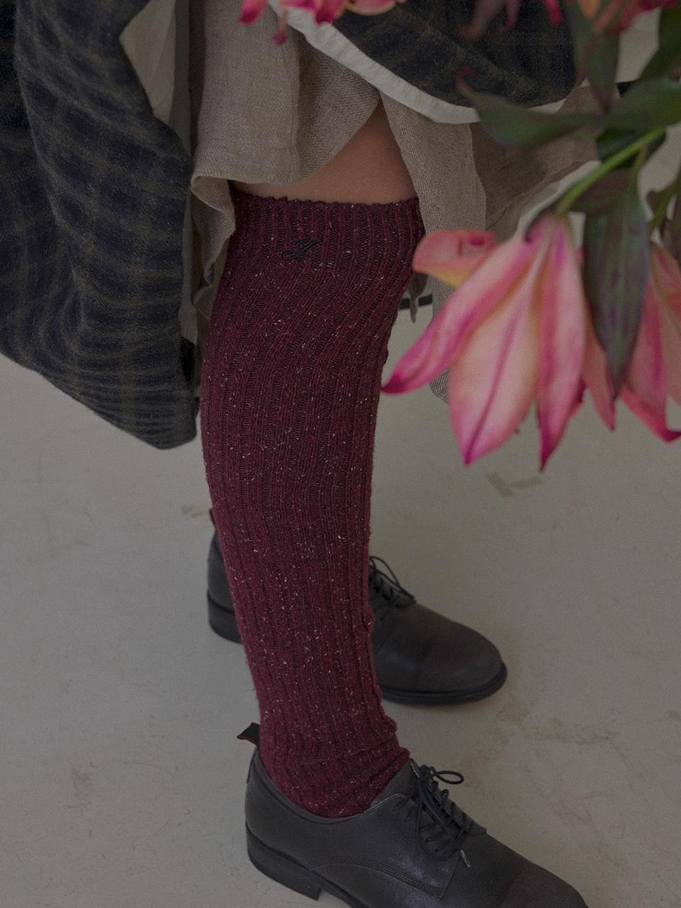 JAMMER Fritte wool over knee socks - 4colors