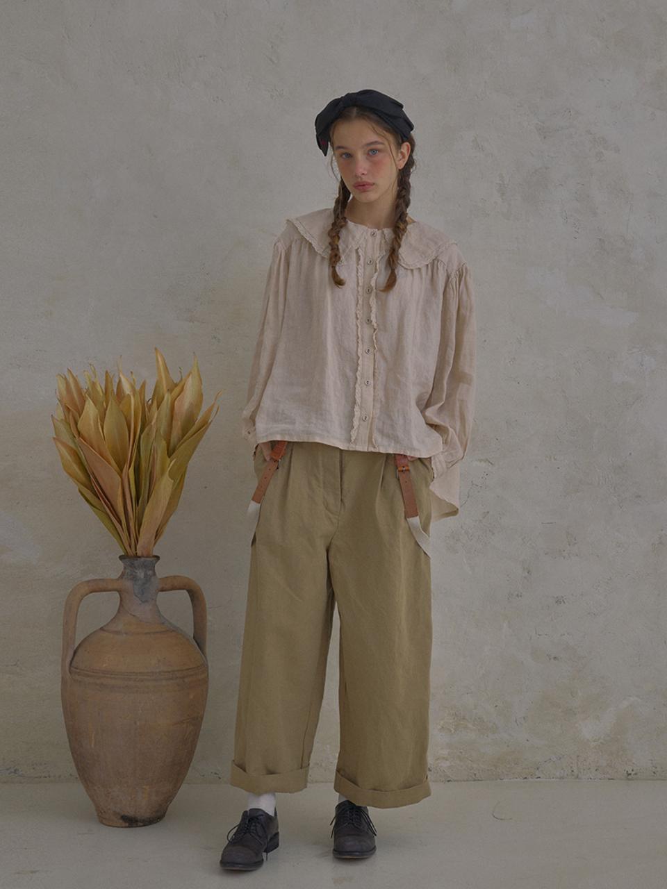 JAMMER Manon chino pants - camel