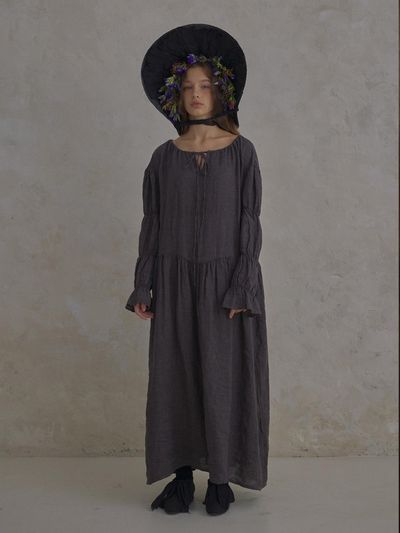 JAMMER Violetta loose dress - black