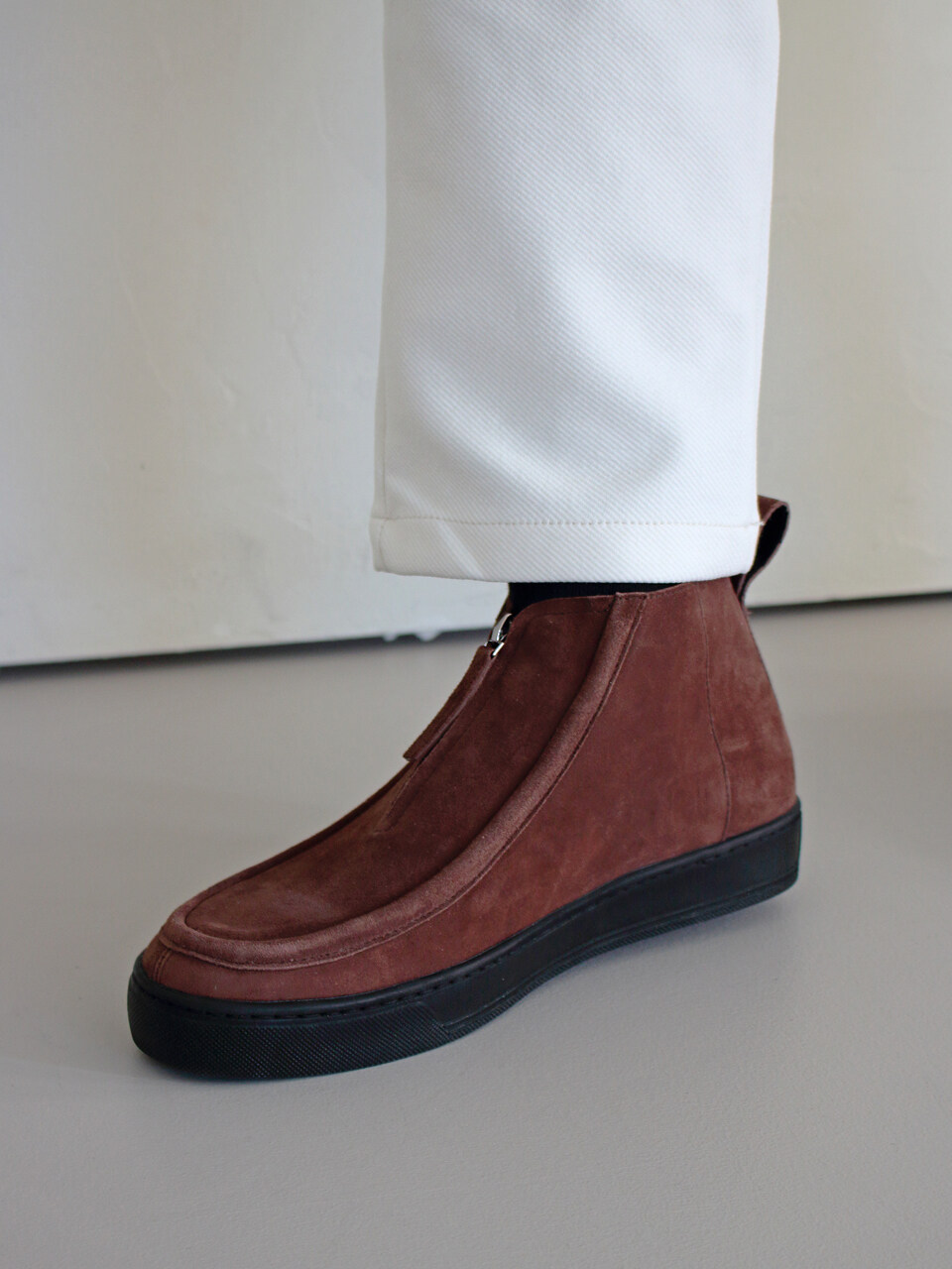 JAM’T Unisex Wallabee Boots - Calf Brown