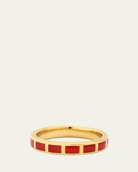 Jan Leslie Dash Rectangle Gemstone Ring