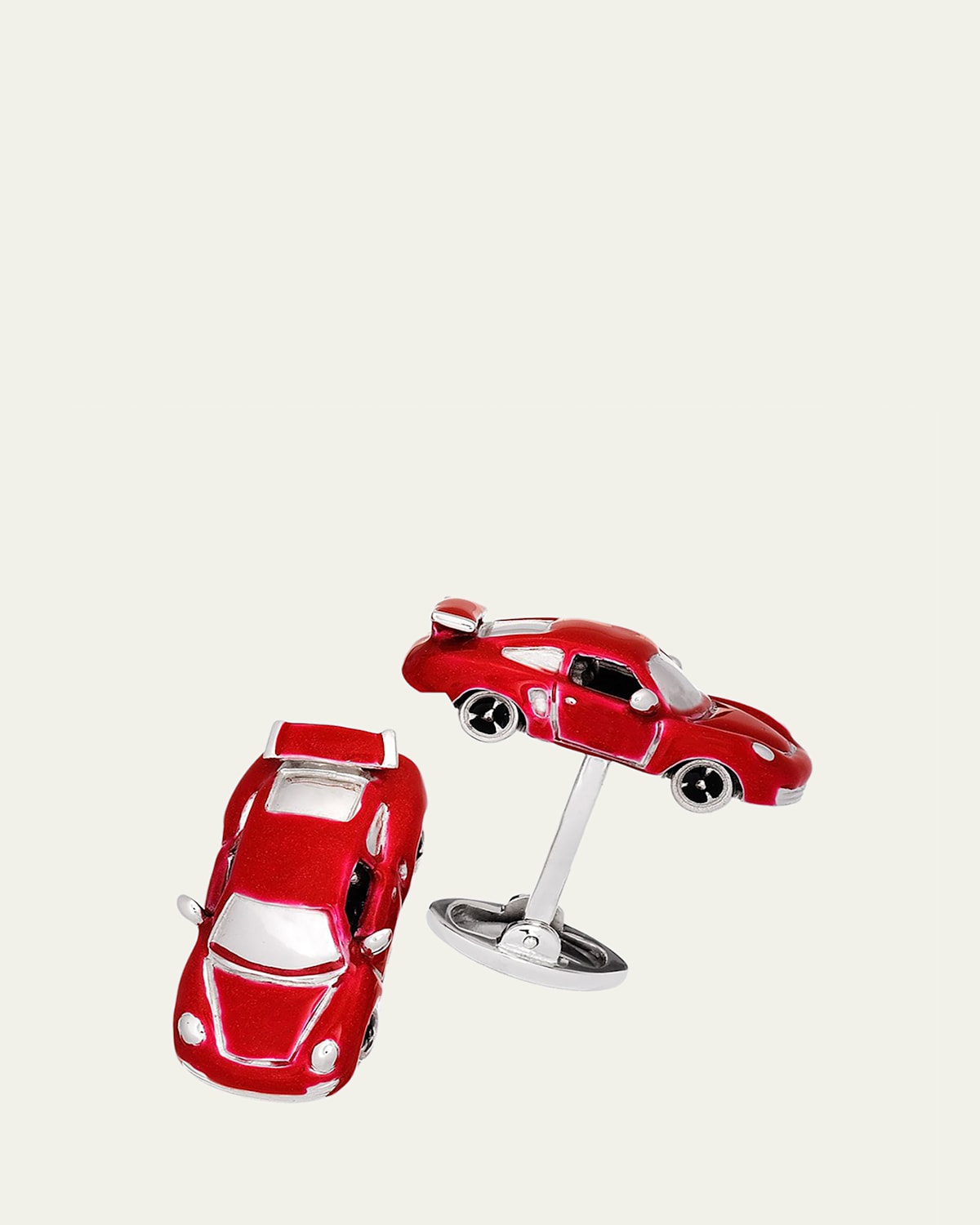 Jan Leslie Fast Race Car Cuff Links