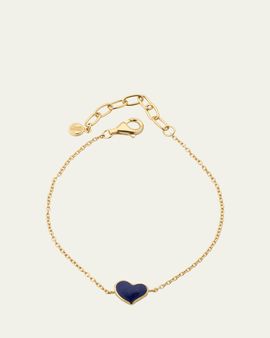 Jan Leslie Gemstone Heart Bracelet