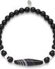 Jan Leslie Jan Leslie Agate Beaded Flex Bracelet - 1