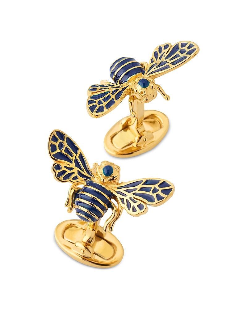 Jan Leslie Jan Leslie Blue Bee Cufflinks
