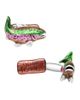 Jan Leslie Jan Leslie Gone Fishing Sterling Cufflinks - 1