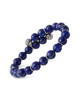Jan Leslie Jan Leslie Lapis Bead Flex Bracelet