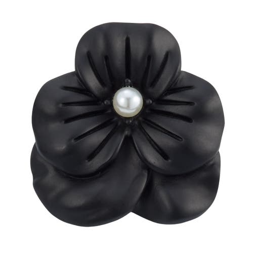 Jan Leslie Jan Leslie Matte Flower Lapel Pin