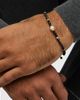 Jan Leslie Jan Leslie Onyx and Pearl Center Beaded Pull Bracelet - 2