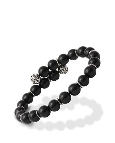 Jan Leslie Jan Leslie Onyx Bead Flex Bracelet