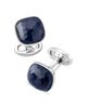 Jan Leslie Jan Leslie Sapphire Square Sterling Cufflinks - 2