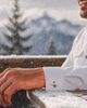 Jan Leslie Jan Leslie Skier Moving Sterling Cufflinks - 2