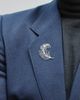 Jan Leslie Jan Leslie Sterling Feather Lapel Pin - 2