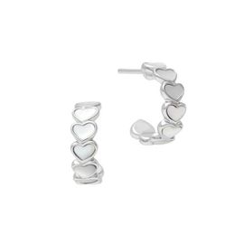 Jan Leslie Jan Leslie Sterling Heart Earring