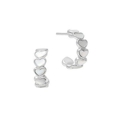 Jan Leslie Jan Leslie Sterling Heart Earring