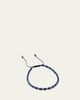 Jan Leslie Men's 18K Gold Lapis Beaded Bracelet - 3