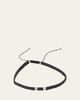 Jan Leslie Men's Sterling Silver and Chiclet Beaded Pull Cord Bracelet - 1