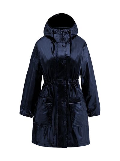 Jane Post Women's Slicker Hooded Parka