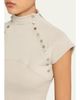 Jane Wade Snap Down Crop Top - 5