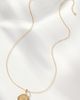 Jane Win Faith Petite Embellished Coin Necklace - 1