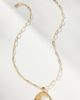 Jane Win Forever Moon & Back Pendant Coin Necklace - 1
