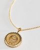 Jane Win Free Petite Embellished Coin Pendant Necklace - 2