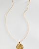 Jane Win Hope Coin Pendant Necklace - 1