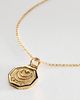 Jane Win Lucky Petite Embellished Coin Pendant Necklace - 2