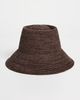 Janessa Leone Janessa Leone Felix Raffia Hat Dark Earth - 2