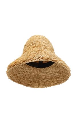 Janessa Leone Janessa Leone Gabi Raffia Bucket Hat