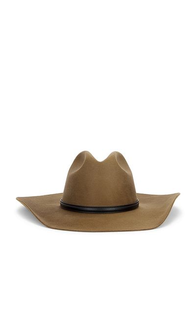 Janessa Leone Tan Fedora Hat Timeless Style Beck Hat | Janessa Leoné – Janessa Leone main image 3