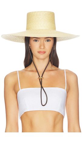 Janessa Leone Janessa Leone Roma Wide Brim Hat