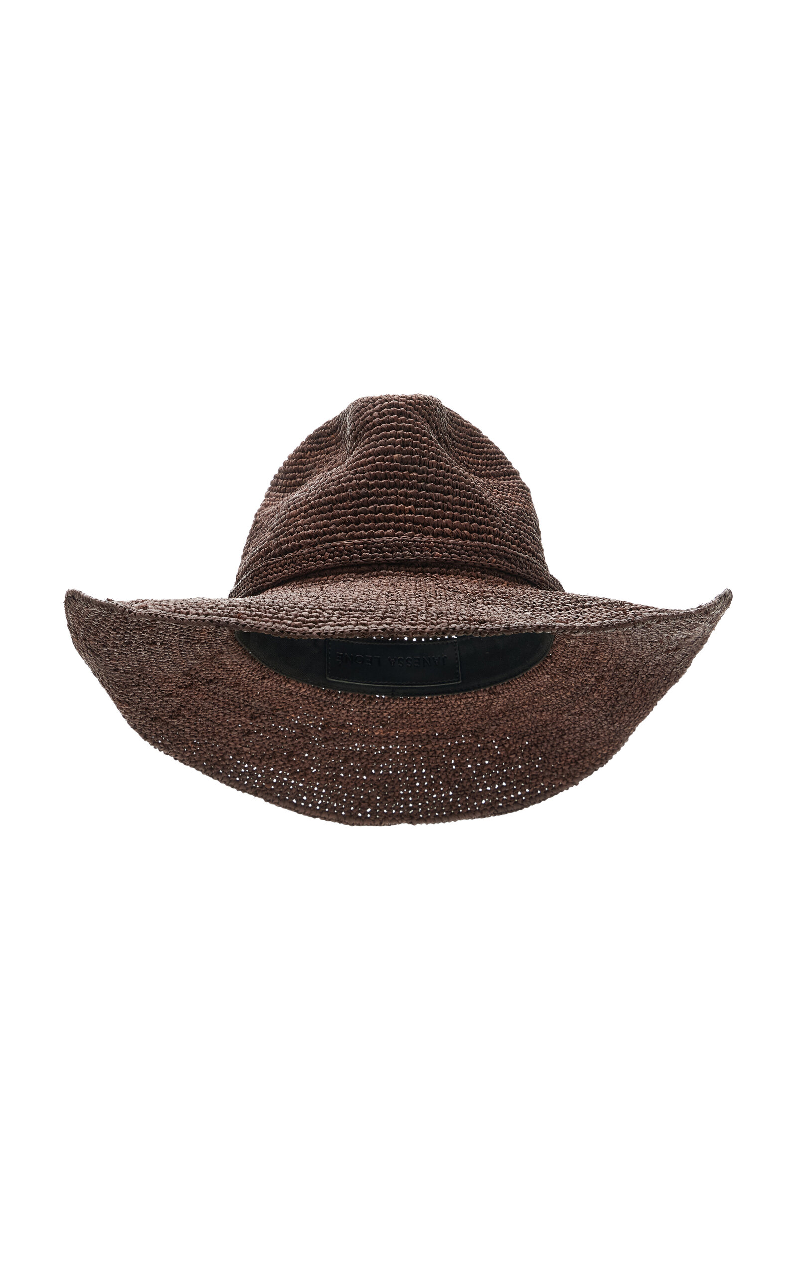 Janessa Leone Janessa Leone Sacha Western Straw Fedora