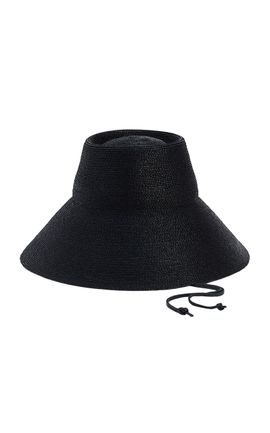 Janessa Leone Janessa Leone Suni Raffia Straw Bucket Hat