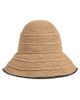 Janessa Leone Janessa Leone Teagan Raffia Hat Sand/Black - 1