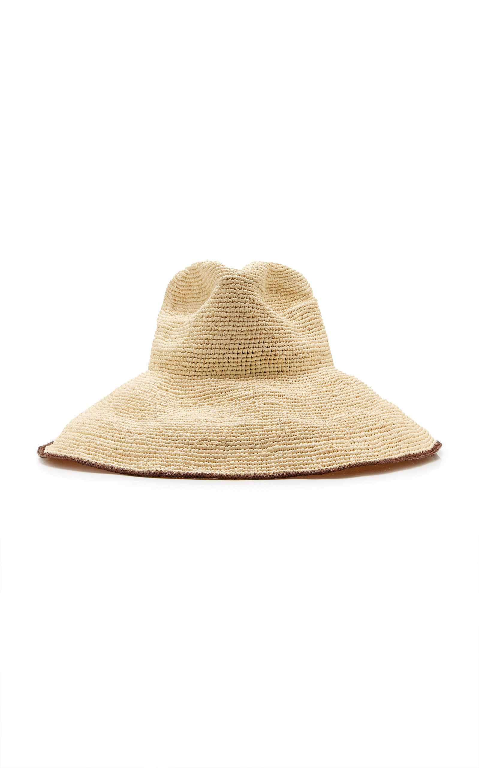 Janessa Leone Janessa Leone Waverly Wide Brim Raffia Fedora Hat
