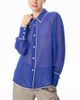 Janet Howard New York Janet Howard New York Chiffon Julie Blouse - 1