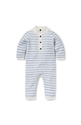 Janie and Jack Janie and Jack Baby Striped Knit One-Piece
